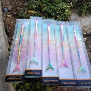 Bazic Beauty Mermaid Makeup Brush Set
